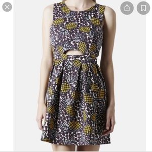Topshop Pineapple Dress